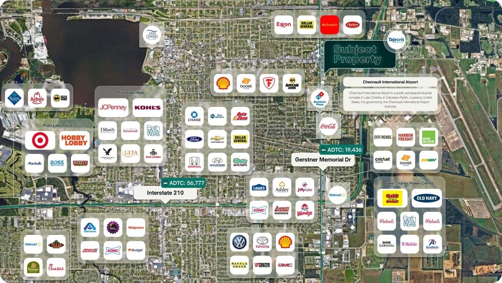 1001 Gerstner Memorial Dr, Lake Charles, LA for sale - Building Photo - Image 2 of 2