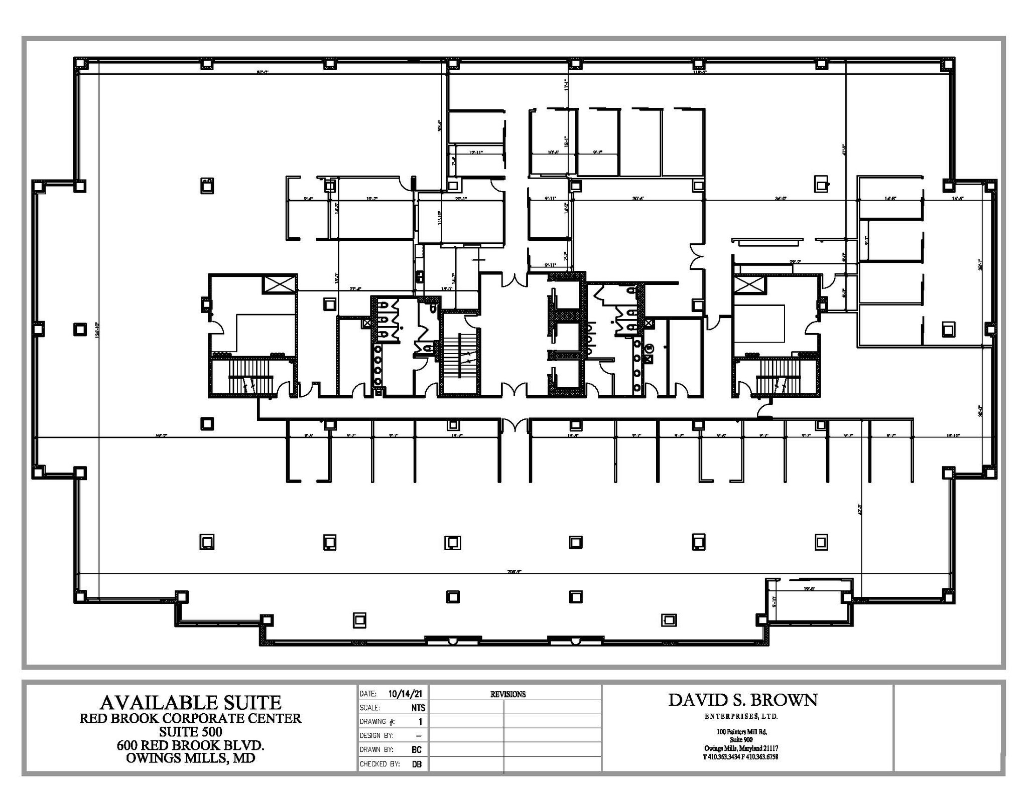 600 Red Brook Blvd, Owings Mills, MD for lease Floor Plan- Image 1 of 1