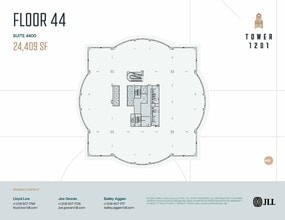 1201 3rd Ave, Seattle, WA à louer Plan d’étage- Image 1 de 1