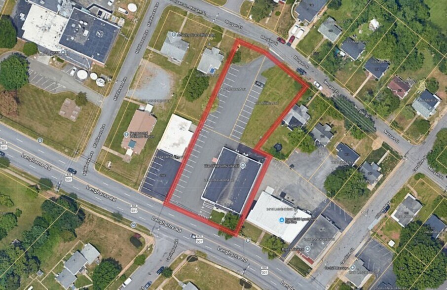 2412 Langhorne Rd, Lynchburg, VA à louer - Aérien - Image 2 de 2