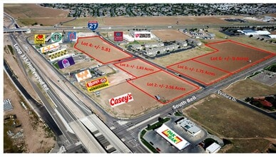 NWC of S. Bell & Loop 335, Amarillo, TX - Aerial map view - Image1