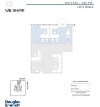 100 Wilshire Blvd, Santa Monica, CA for lease Floor Plan- Image 1 of 1