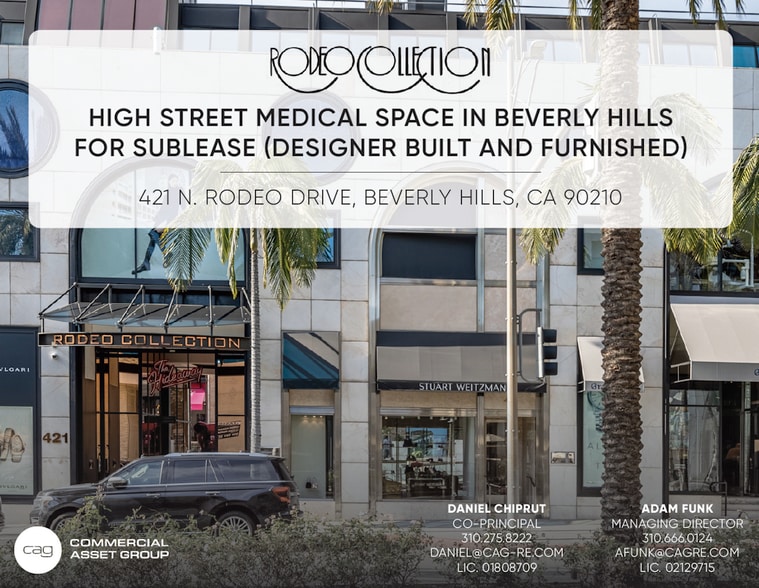 413-445 N Rodeo Dr, Beverly Hills, CA for lease - Building Photo - Image 1 of 15