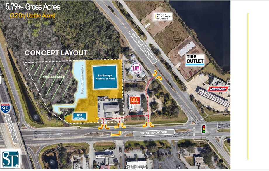 6010 Highway 100, Palm Coast, FL à vendre - Photo du bâtiment - Image 2 de 2