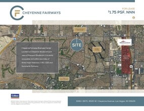 8670 W Cheyenne Ave, Las Vegas, NV - Aerial  map view - Image1