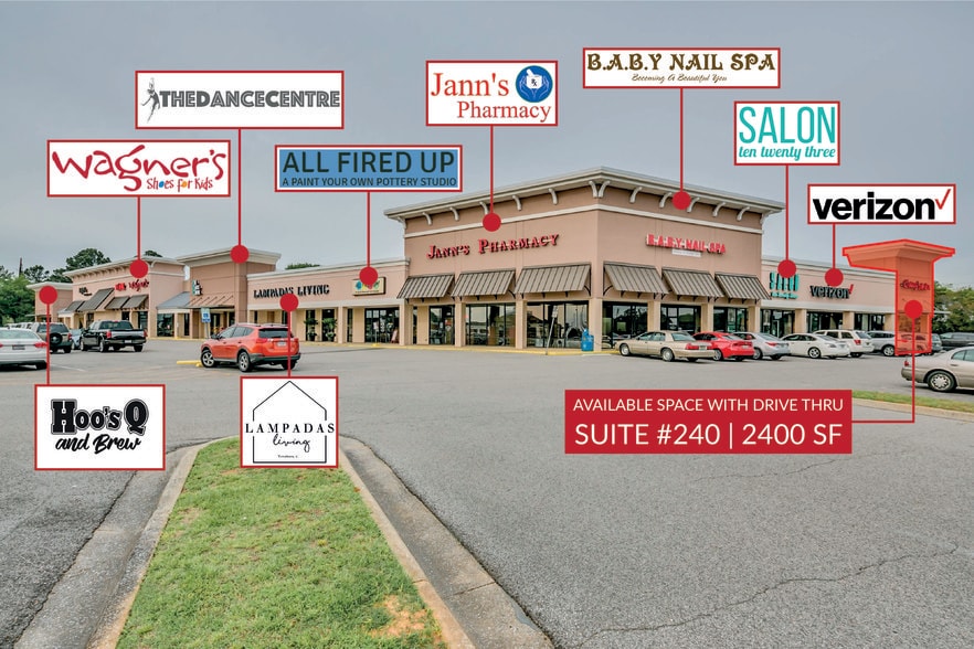 1825 McFarland Blvd N, Tuscaloosa, AL for lease - Building Photo - Image 1 of 14