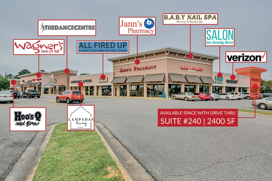 1825 McFarland Blvd N, Tuscaloosa, AL à louer - Photo du bâtiment - Image 1 de 14