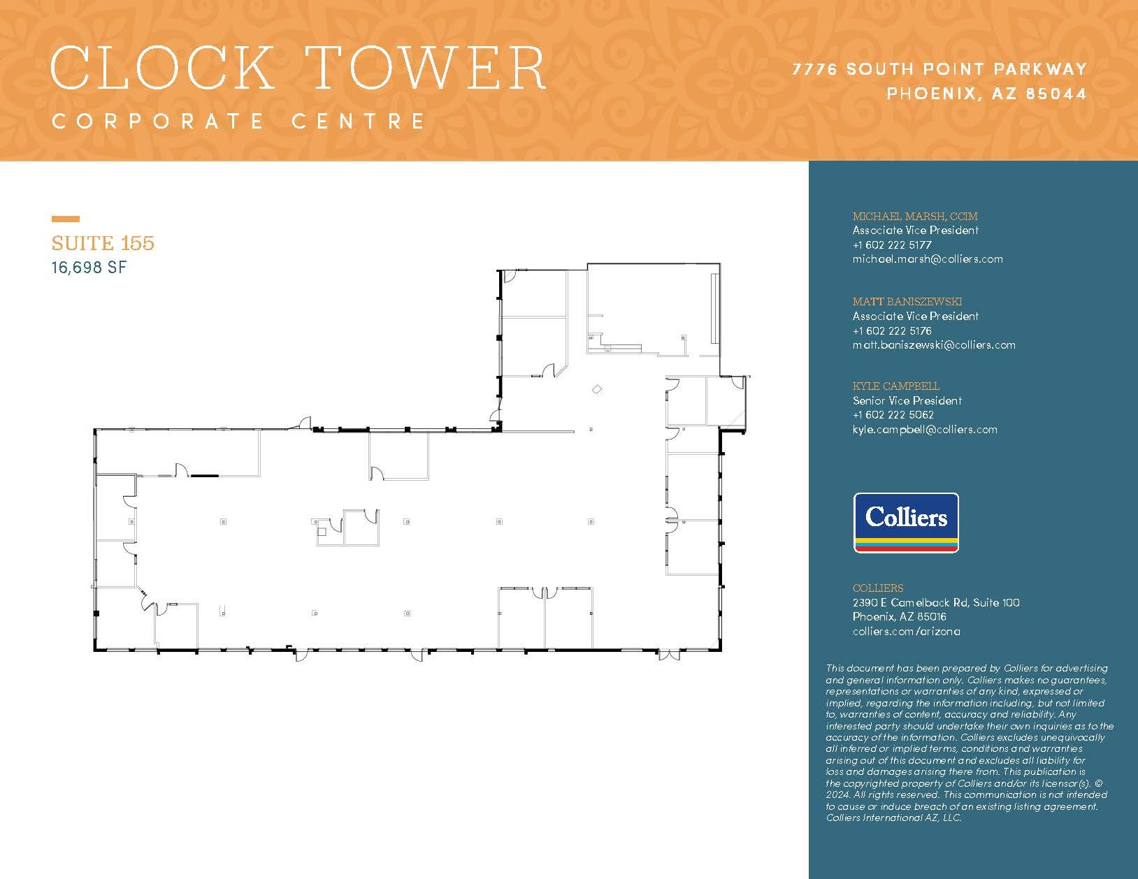 7776 S Pointe Pky W, Phoenix, AZ à louer Plan d  tage- Image 1 de 1