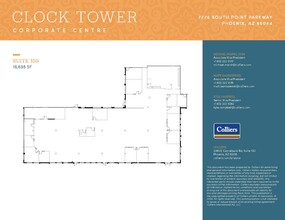 7776 S Pointe Pky W, Phoenix, AZ à louer Plan d  tage- Image 1 de 1