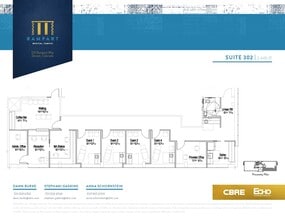 125 Rampart Way, Denver, CO à louer Plan d’étage- Image 2 de 2
