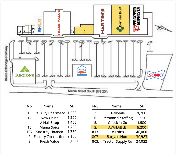 1015 Martin St S, Pell City, AL for lease - Building Photo - Image 2 of 4