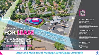 Plus de détails pour 5107 Fair Oaks Blvd, Carmichael, CA - Commerce de détail à louer