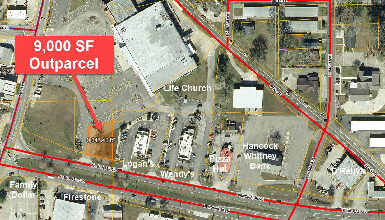 197 Memorial Boulevard, Picayune, MS for lease Primary Photo- Image 1 of 2