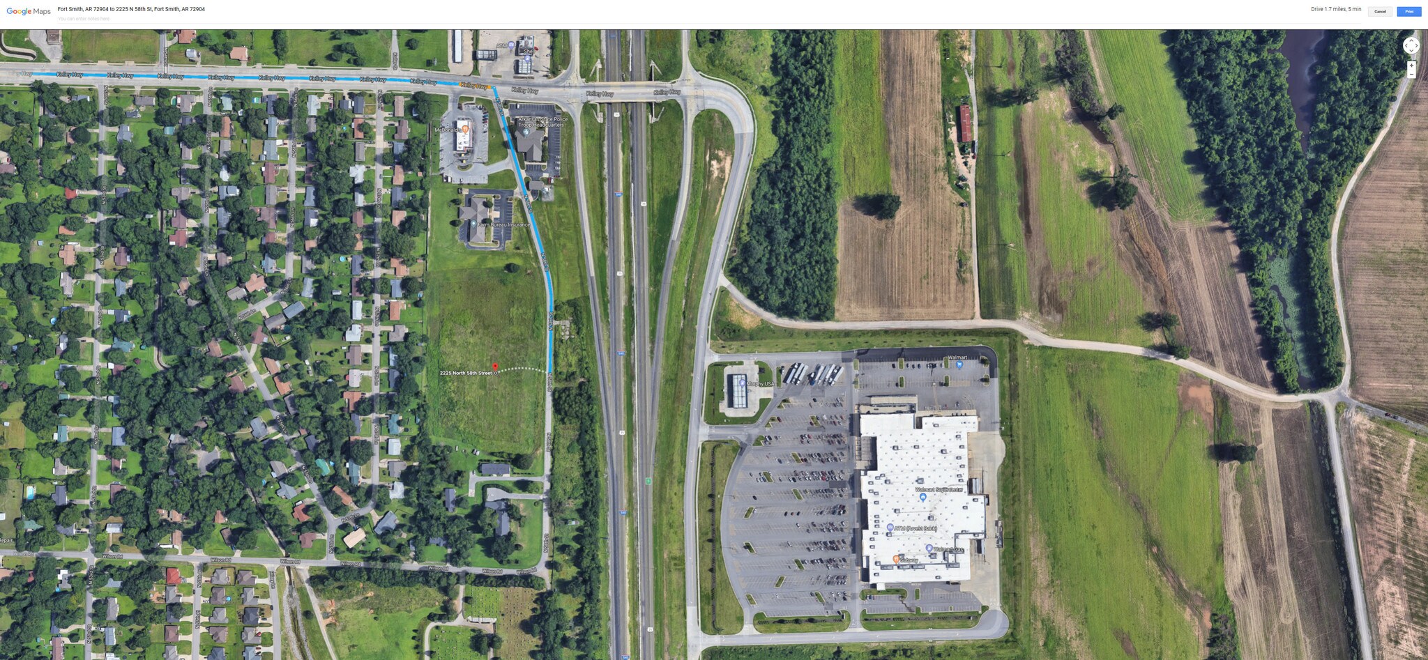 2215 N 58th St, Fort Smith, AR à vendre Photo du bâtiment- Image 1 de 12