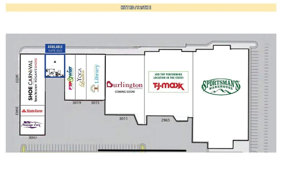 Sunnyside Rd & Hitt Rd, Ammon, ID à louer - Plan d’étage - Image 2 de 3