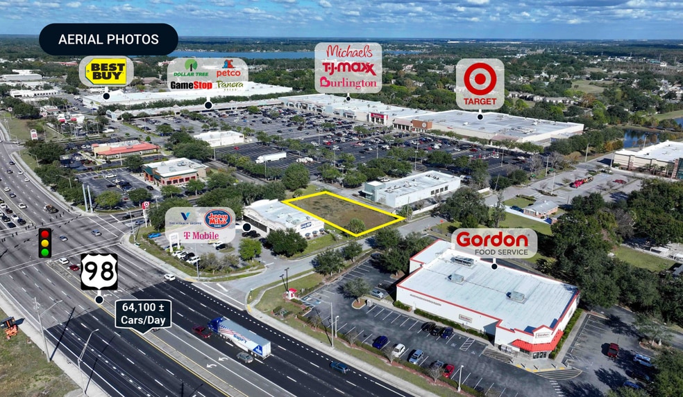 0 Sharon Drive, Lakeland, FL for sale - Aerial - Image 2 of 7