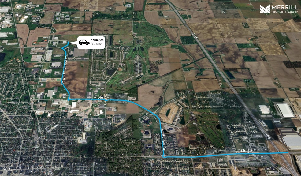 Linville Way, Franklin, IN for sale - Building Photo - Image 3 of 3