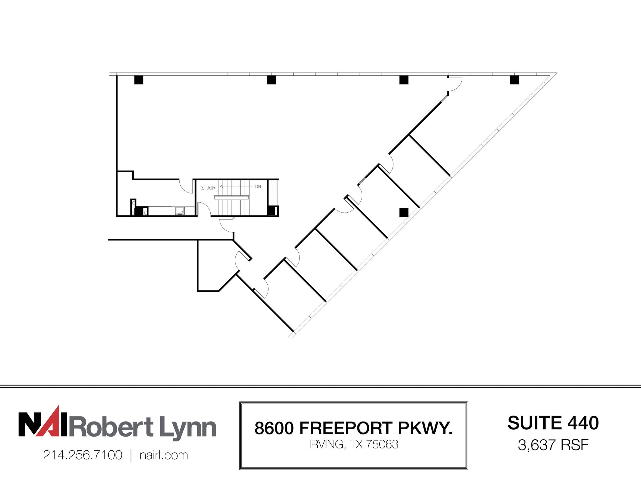 8600 Freeport Pky, Irving, TX à louer Plan d’étage- Image 1 de 1