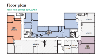 10070-10078 King George Blvd, Surrey, BC for lease Floor Plan- Image 1 of 1