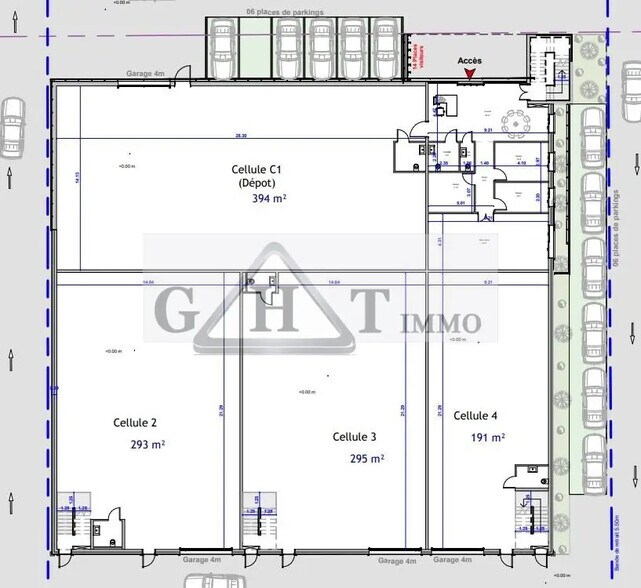 Bureau dans Villeneuve-sous-Dammartin à louer - Photo du bâtiment - Image 3 de 6