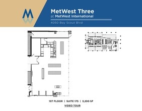 4010 W Boy Scout Blvd, Tampa, FL à louer Plan d’étage- Image 1 de 2