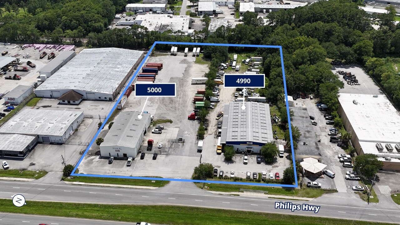 4990-5000 Phillips Hwy, Jacksonville, FL à louer Photo du bâtiment- Image 1 de 4