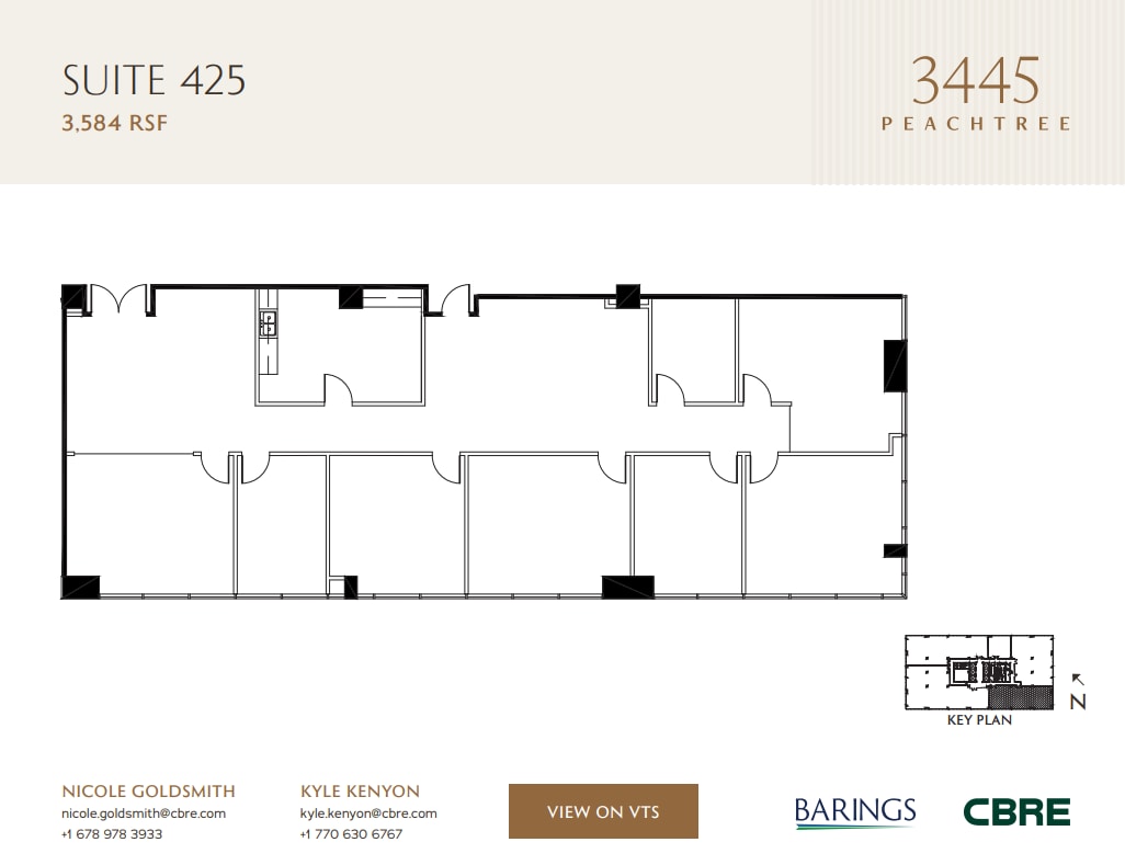 3445 Peachtree Rd NE, Atlanta, GA for lease Floor Plan- Image 1 of 1
