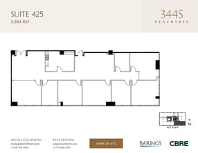 3445 Peachtree Rd NE, Atlanta, GA for lease Floor Plan- Image 1 of 1