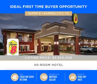 Plus de détails pour 210 S State Highway 123, Karnes City, TX - Services hôteliers à vendre