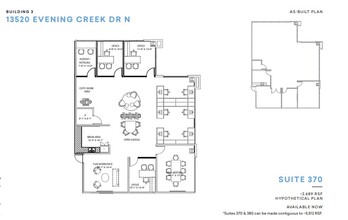 13520 Evening Creek Dr N, San Diego, CA à louer Plan d’étage- Image 1 de 1