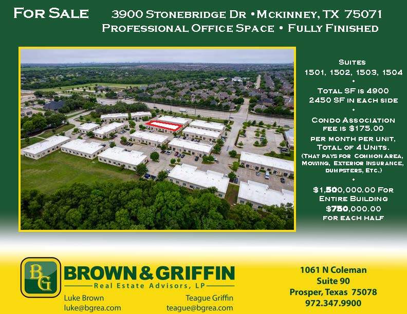 3900 S Stonebridge Dr, McKinney, TX à vendre Photo du b timent- Image 1 de 1