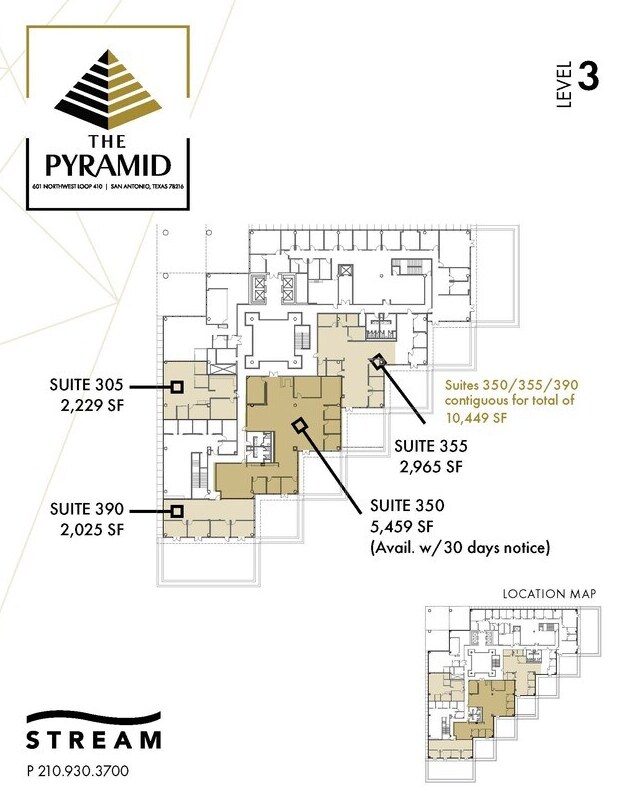 601 NW Loop 410, San Antonio, TX à louer Plan d’étage- Image 1 de 1