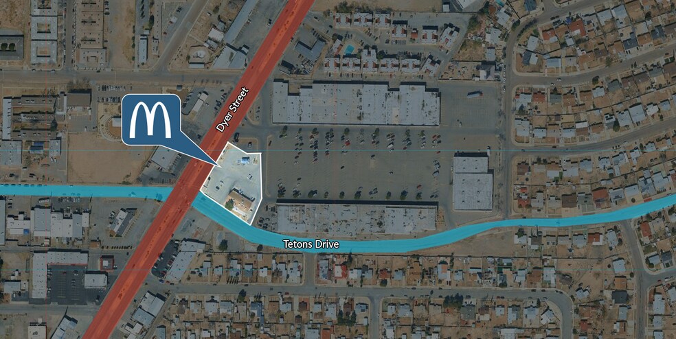 8500 Dyer St, El Paso, TX à vendre - Photo du bâtiment - Image 2 de 4