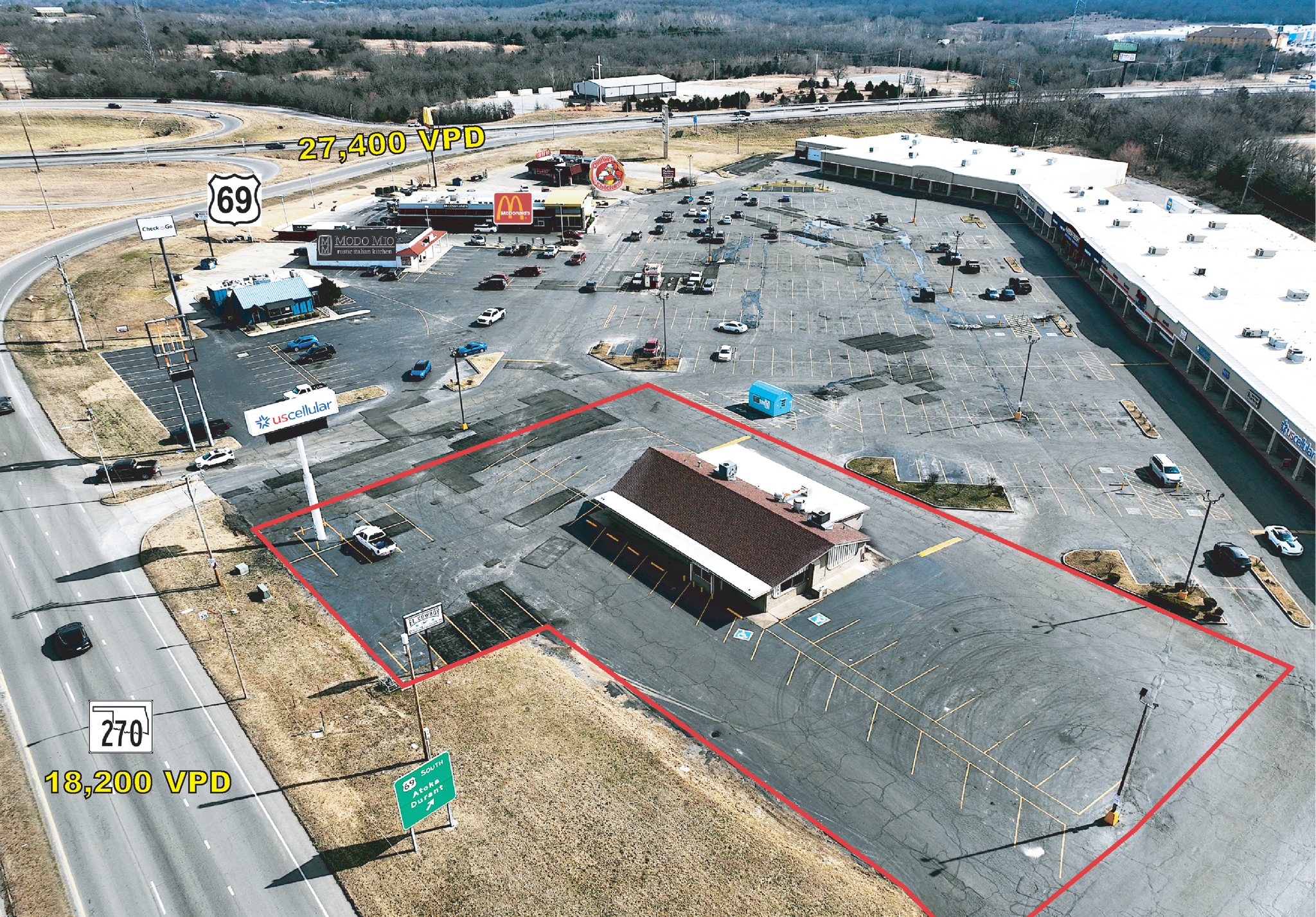 1710 E Carl Albert Pky, Mcalester, OK for lease Primary Photo- Image 1 of 2