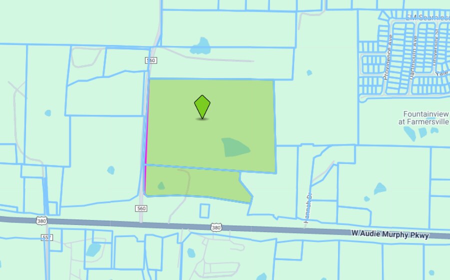 2734 West Audie Murphy Parkway, Farmersville, TX à vendre Plan cadastral- Image 1 de 2