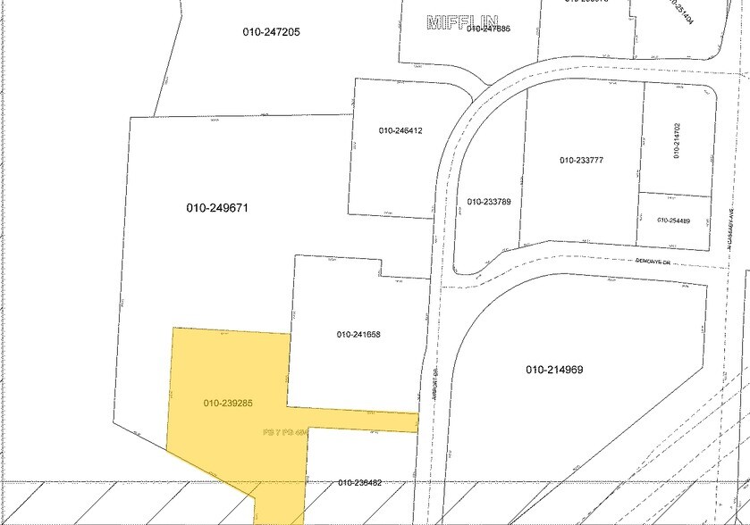 2720 Airport Dr, Columbus, OH à louer - Plan cadastral - Image 3 de 29