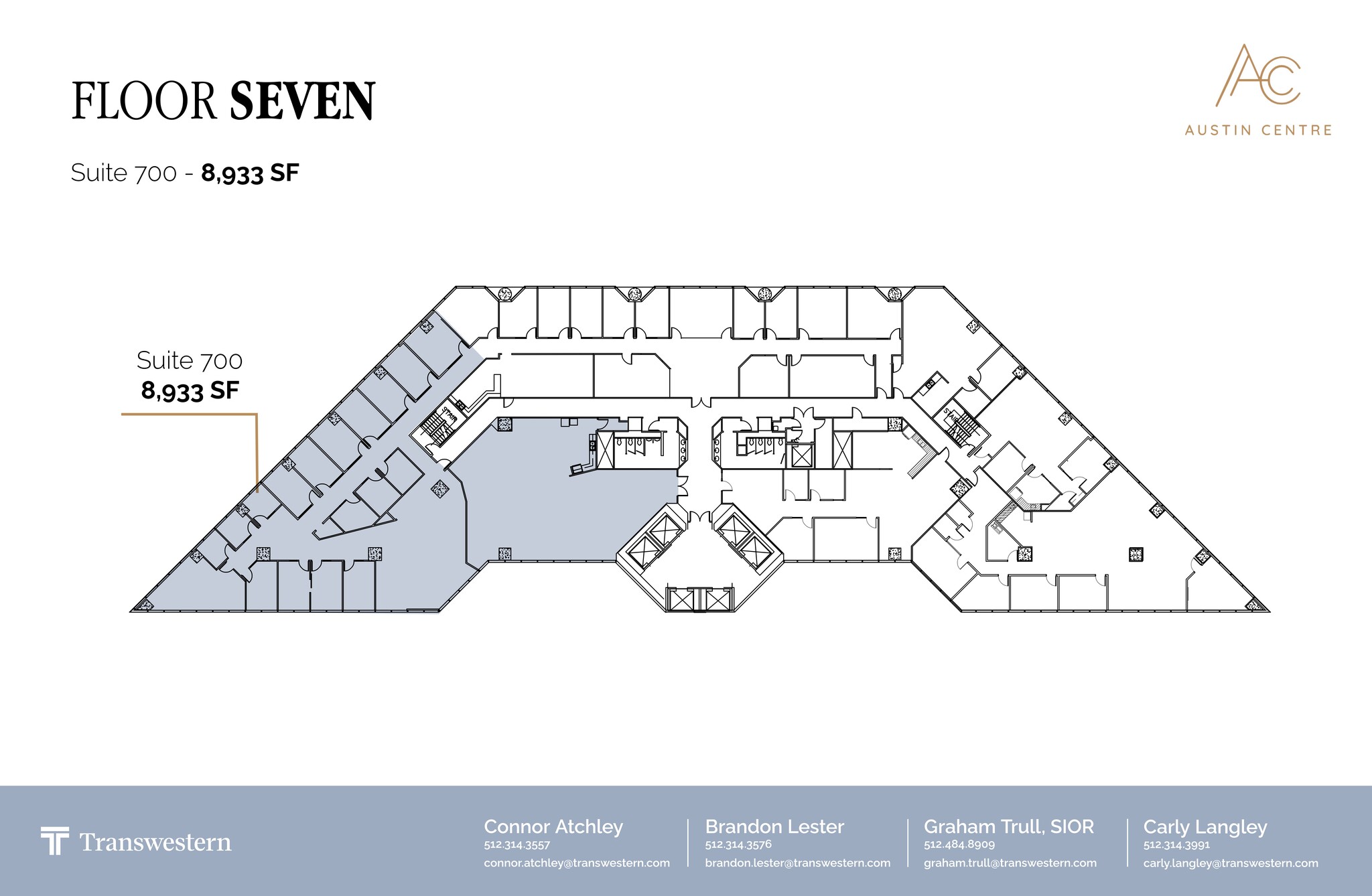 701 Brazos St, Austin, TX for lease Site Plan- Image 1 of 1