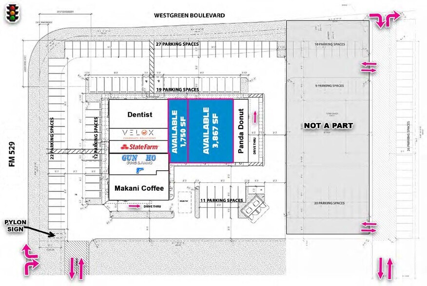 21350 FM 529, Cypress, TX à louer - Plan de site - Image 3 de 4
