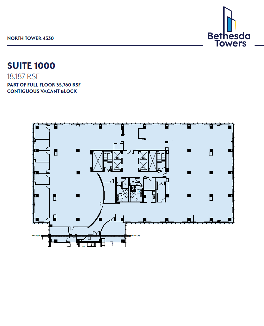 4340 East-West Hwy, Bethesda, MD for lease Floor Plan- Image 1 of 1
