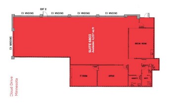 6801-6811 Flying Cloud Dr, Eden Prairie, MN à louer Plan d’étage- Image 1 de 1