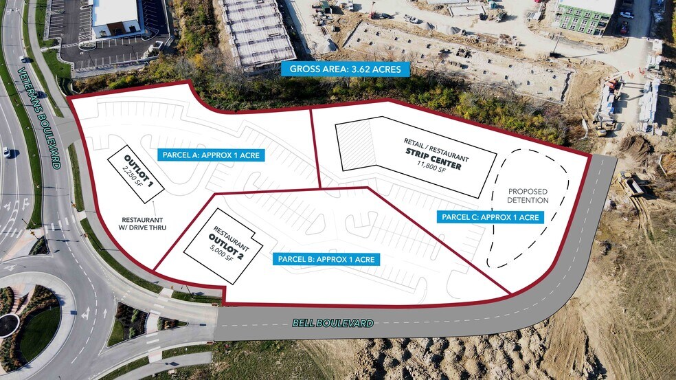 Veterans Blvd, Liberty Township, OH à louer - Photo du bâtiment - Image 1 de 1