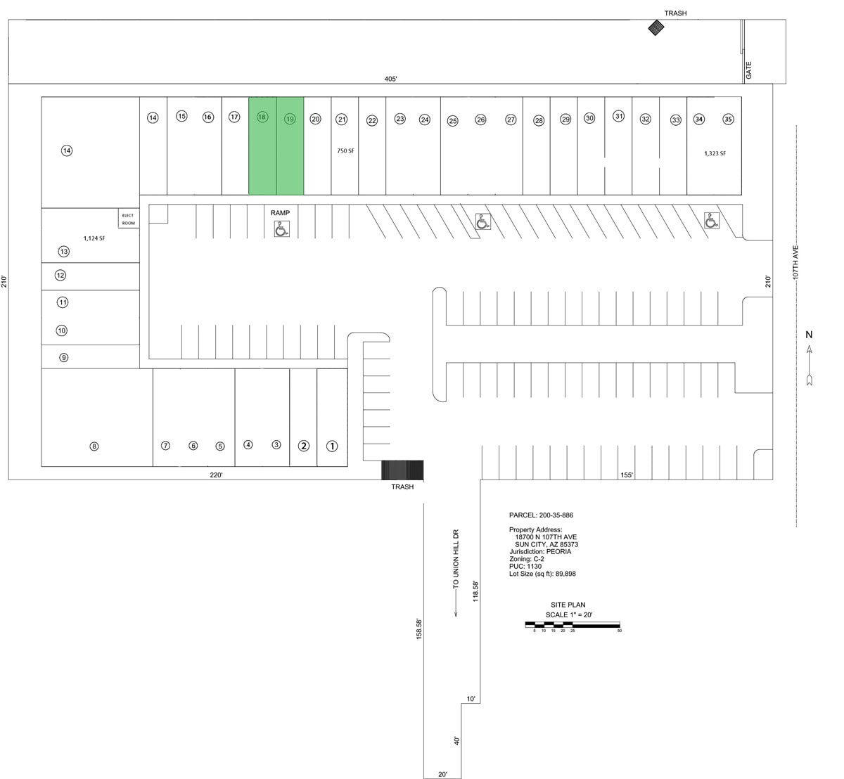 18700 N 107th Ave, Sun City, AZ for lease Interior Photo- Image 1 of 1