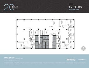 20 N Clark St, Chicago, IL for lease Floor Plan- Image 1 of 1