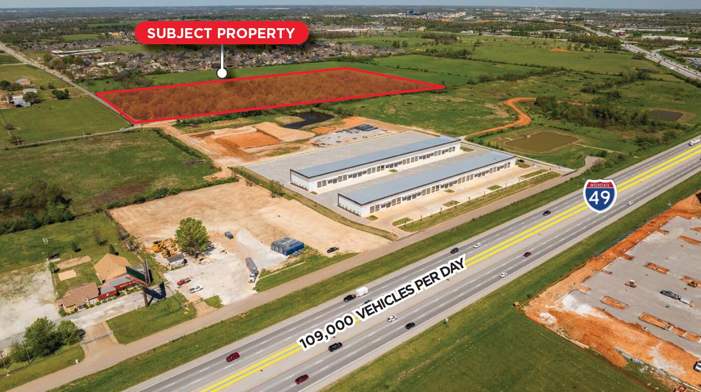 2205 W Garrett Rd, Rogers, AR à vendre Aérien- Image 1 de 3