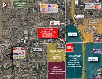 Plus de détails pour SWC Loop 101 & Indian School Road, Phoenix, AZ - Terrain à louer