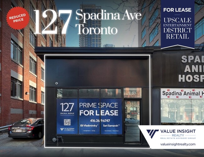 More details for 127 Spadina Av, Toronto, ON - Retail for Lease