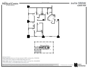 2001 Santa Monica Blvd, Santa Monica, CA for lease Floor Plan- Image 1 of 2