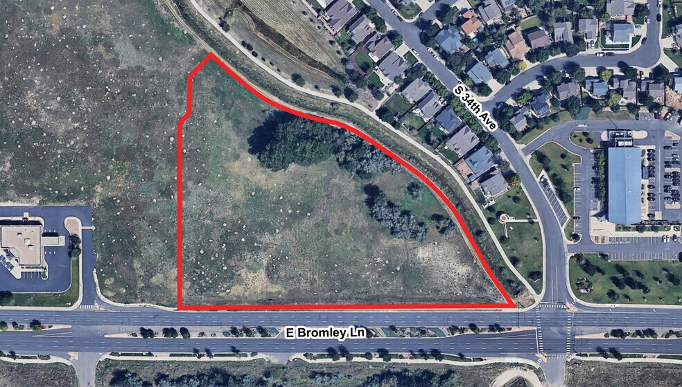 TBD Bromley Lane East, Brighton, CO for sale - Aerial - Image 1 of 2