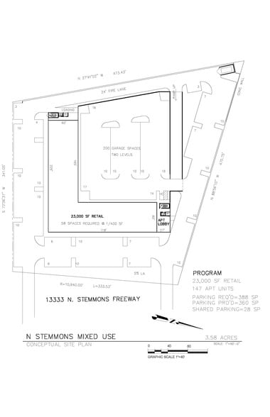 13333 N Stemmons Fwy, Dallas, TX for sale - Site Plan - Image 3 of 11