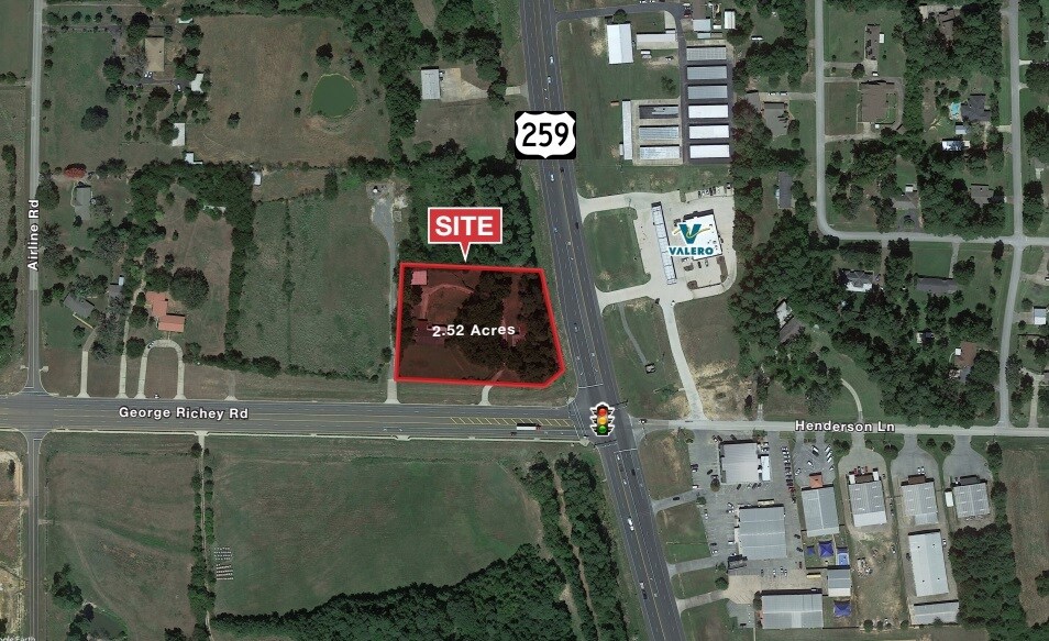 5315 E George Richey Rd, Longview, TX à vendre - Aérien - Image 1 de 1